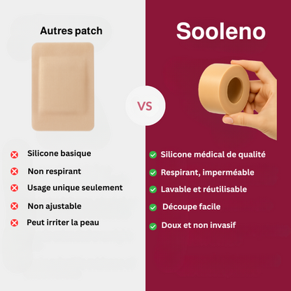 Sooleno™ – Patchs cicatriciels en silicone