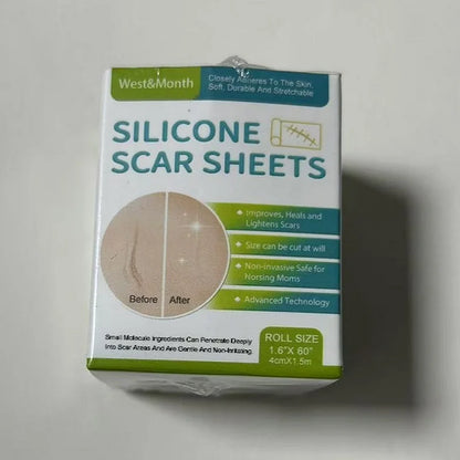 Sooleno™ – Feuille en silicone pour cicatrice, acné et ridule