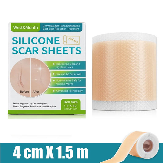 Sooleno™ – Feuille en silicone pour cicatrice, acné et ridule